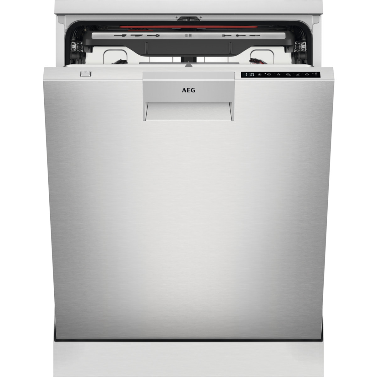 AEG Lavavajillas de 60 cm Serie 7000 GlassCare para 14 cubiertos FFB75717PM