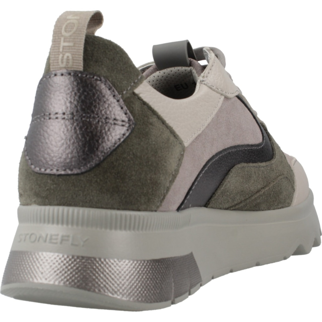 Sneakers de  Mujer de la marca STONEFLY  modelo SPOCK 43 VELOUR/NAPPA LTH Gray