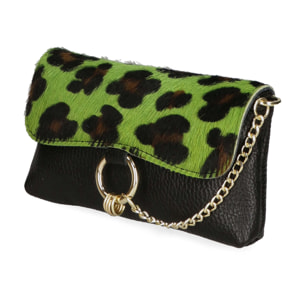 Pochette da Donna Alda in Vera Pelle Made in Italy 10x18x5 cm