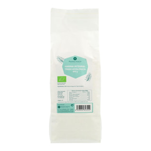 PLANETA HUERTO | Harina Integral de Trigo Eco 800 g – Rica en Nutrientes y Fibra, Ideal para Horneados
