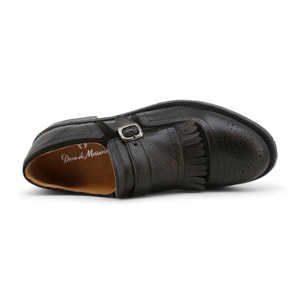 Zapatos Monkstrapa para Hombre - Duca di Morrone Samuele Leather Black