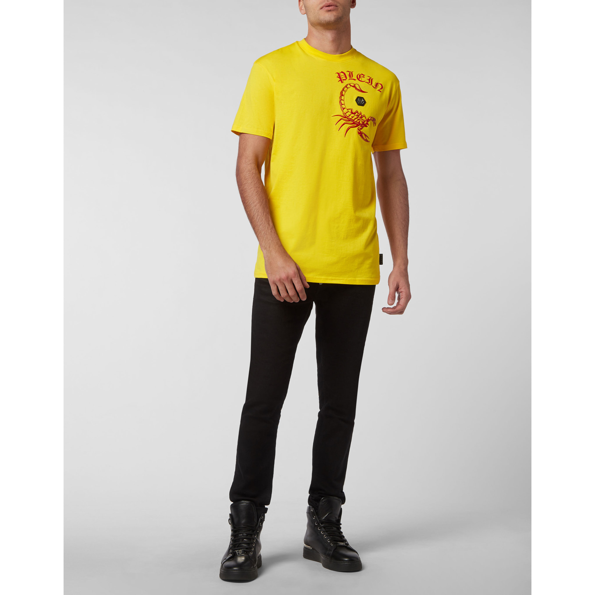 PHILIPP PLEIN Camiseta Cuello Redondo SCORPION