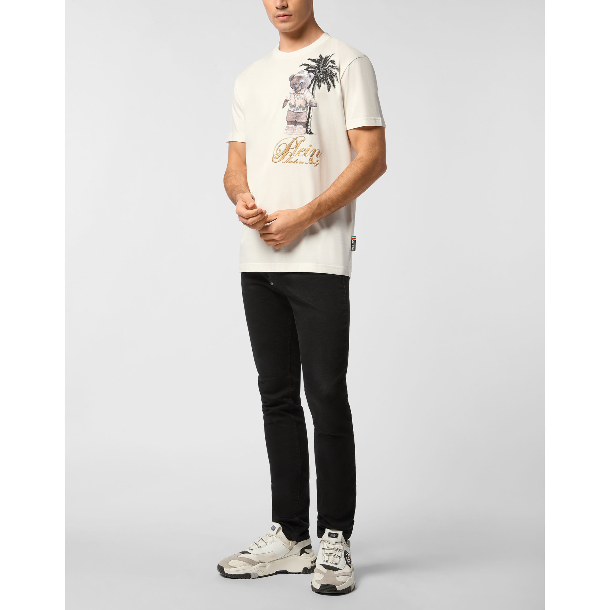 PHILIPP PLEIN Camiseta Cuello Redondo Ss TEDDY