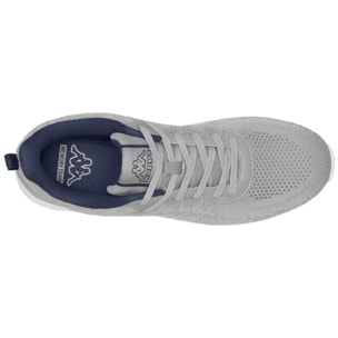 Kappa - Sneakers Uomo Donna Grigio - Logo Rostie