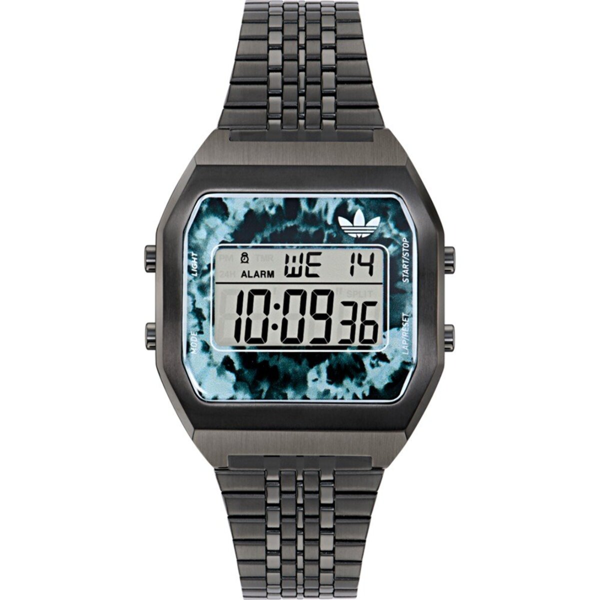 Reloj Adidas AOST24558 Unisex Digital Cuarzo con Correa de Acero inoxidable