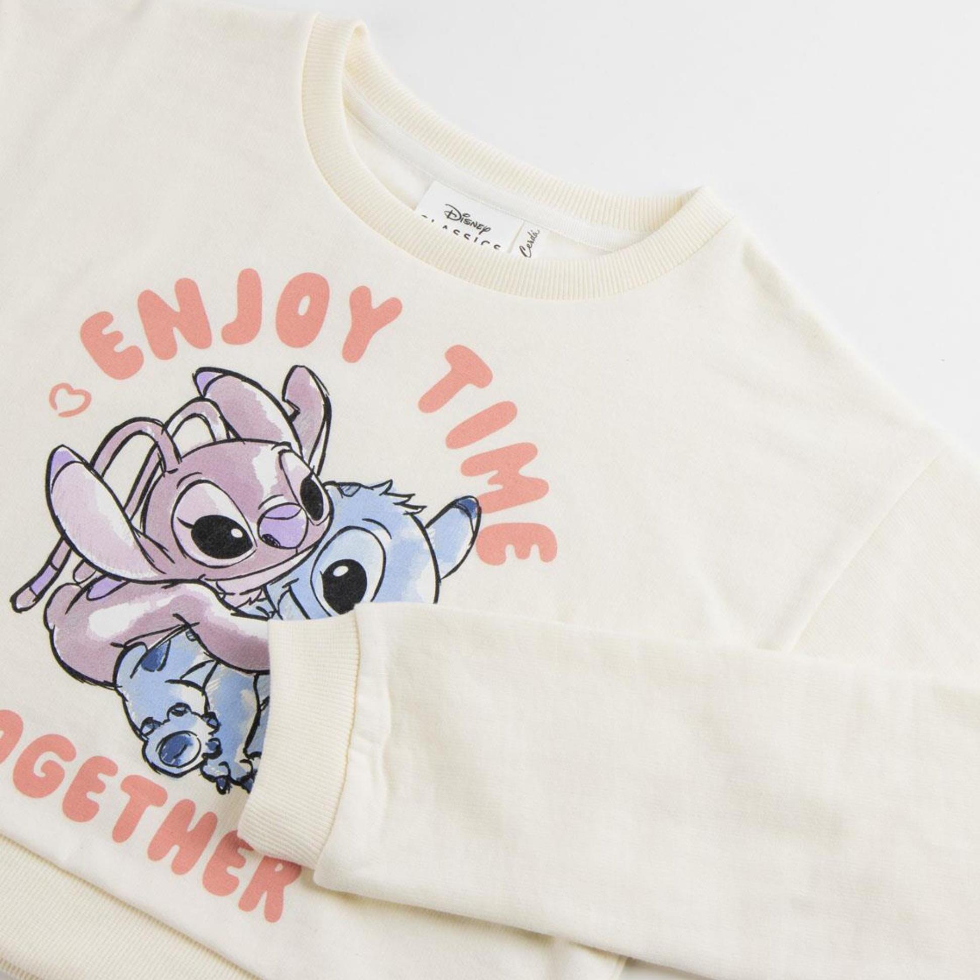 Conjunto cómodo y suave para niños de uso diario "Stitch"