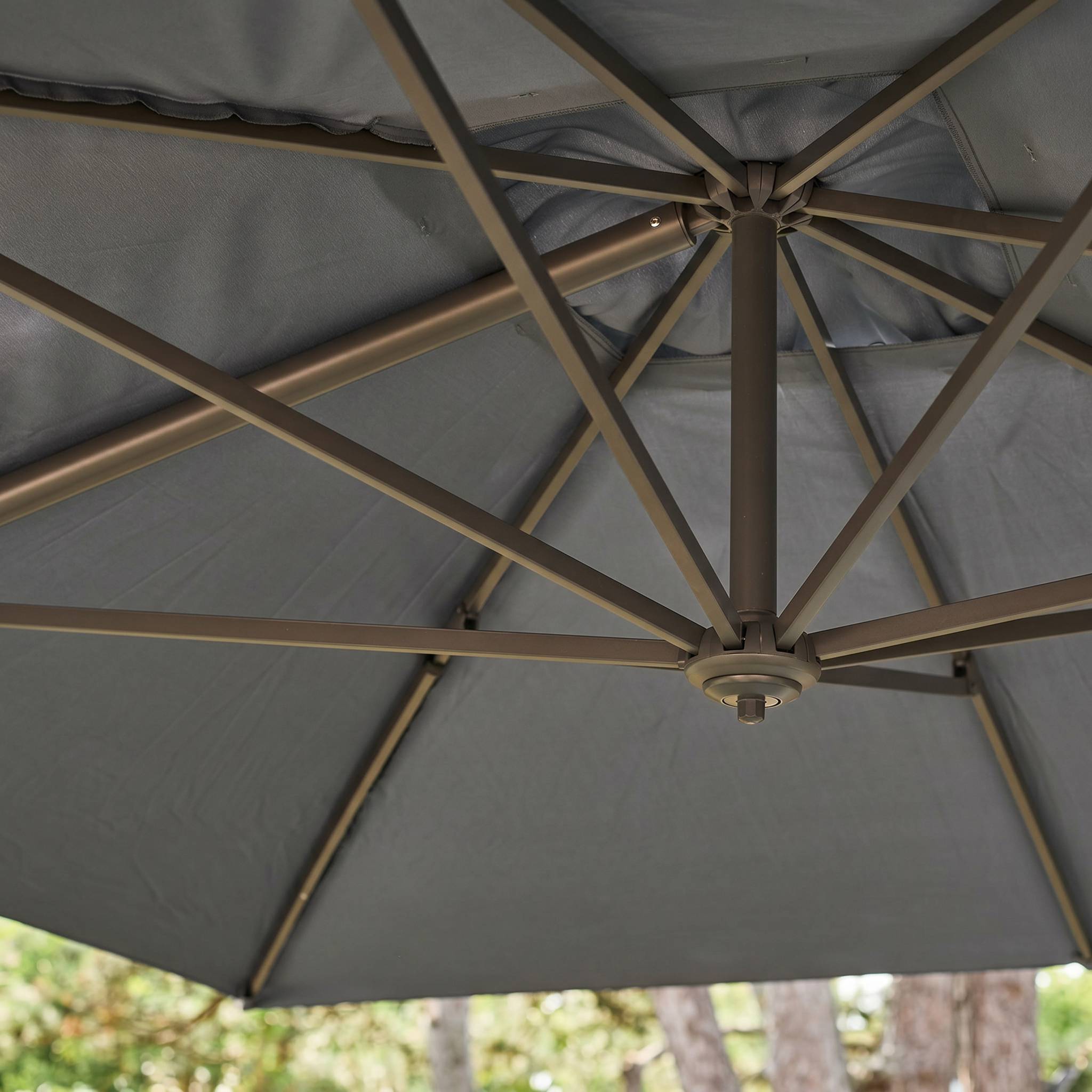 Parasol déporté rectangulaire 3x4m ANTIBES