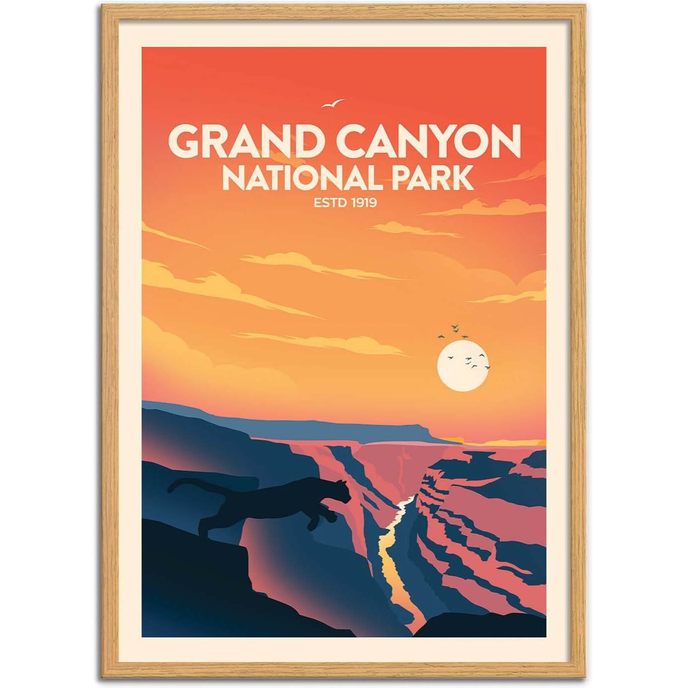 Affiche - Grand Canyon National Park - Studio Inception