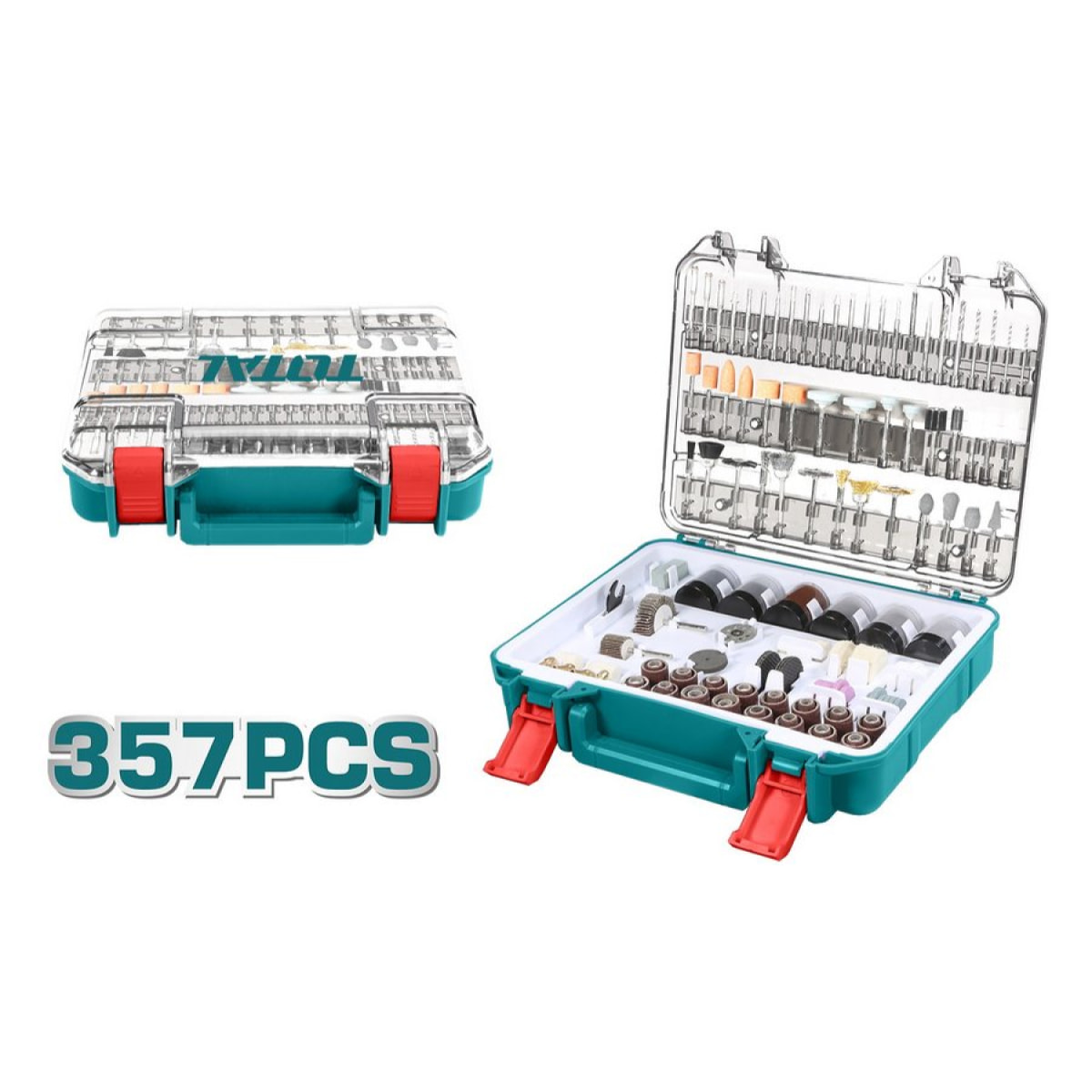 Set 357 Accessori per Smerigliatrice Orizzontale Mini