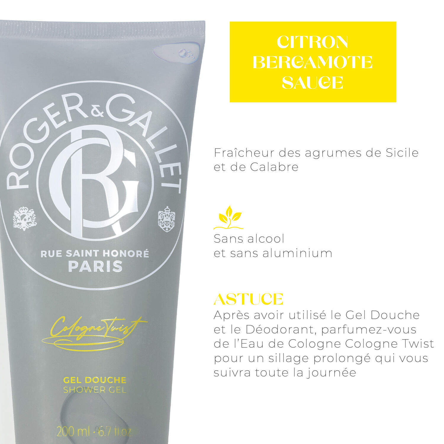 Cologne Twist - Gel Douche