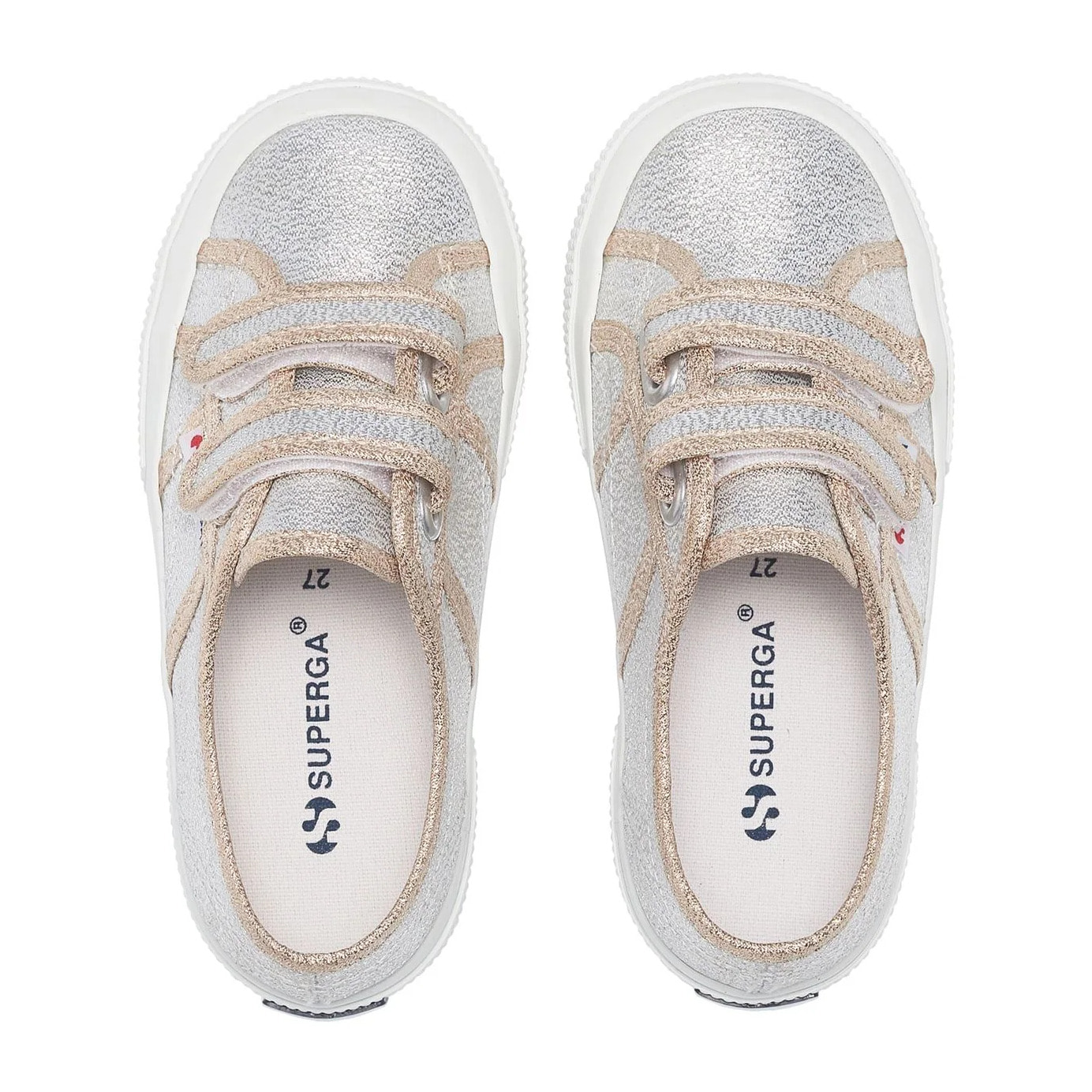 Le Superga Bambina Grigio 2750-Lamestrapj