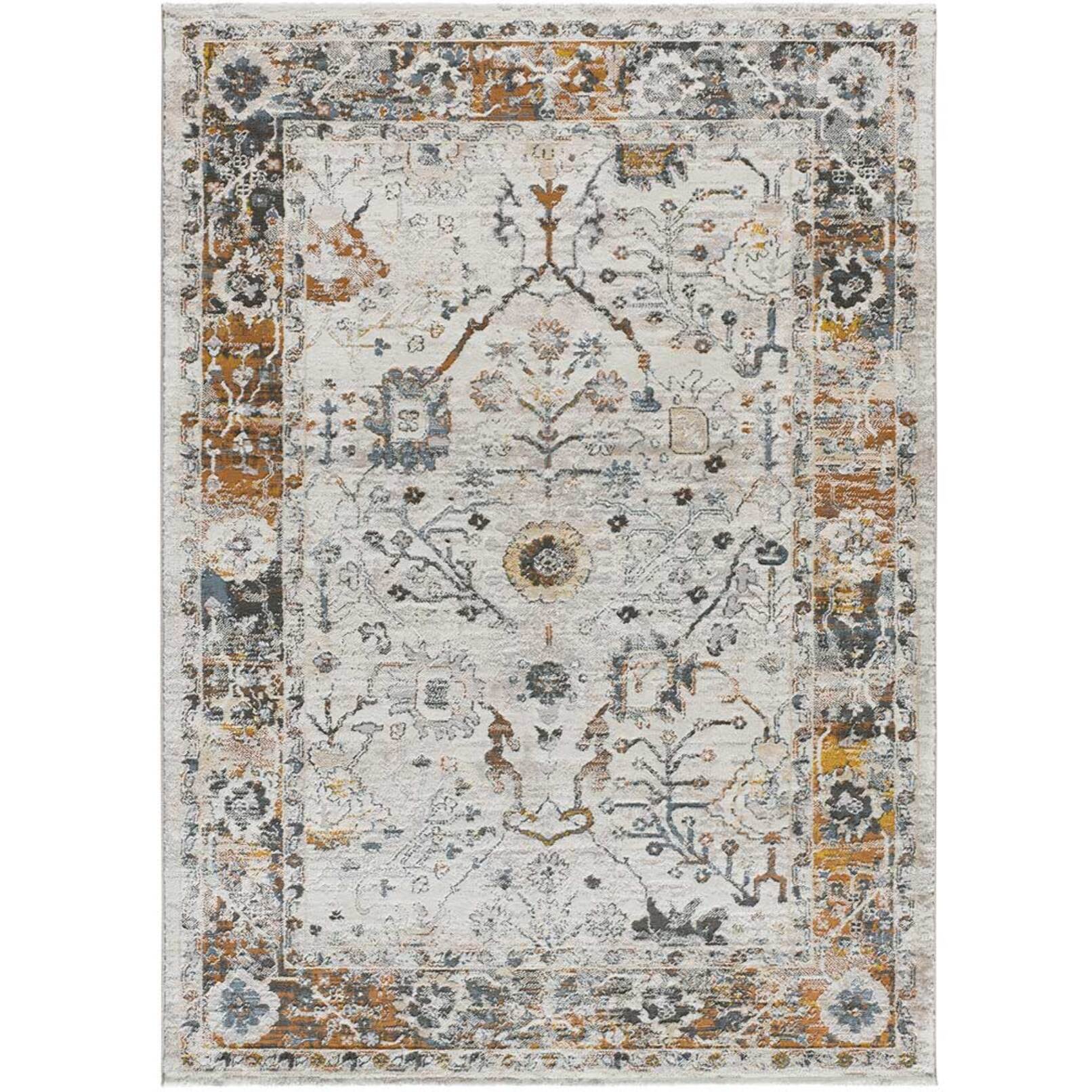 SPRINGS Alfombra estilo vintage de pelo corto multicolor, varias medidas disponibles