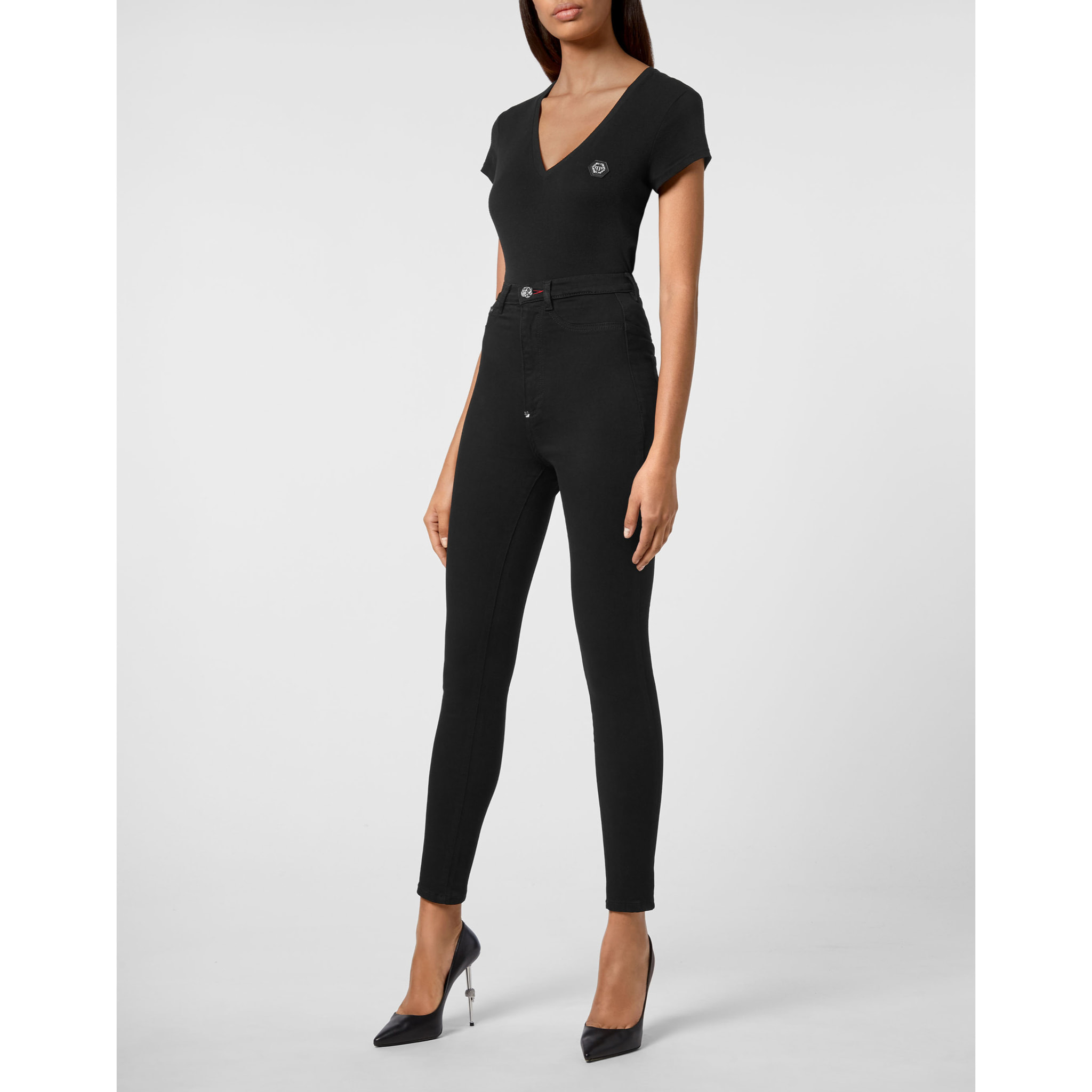 PHILIPP PLEIN Super High Waist Jegging