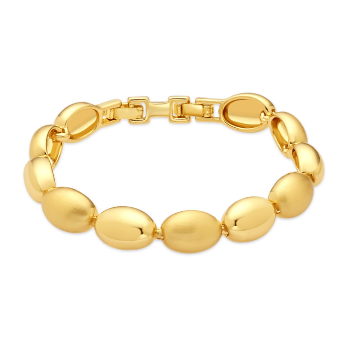 Pulsera Oga acabado oro amarillo 18k