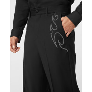 PHILIPP PLEIN Pantalones de pata ancha