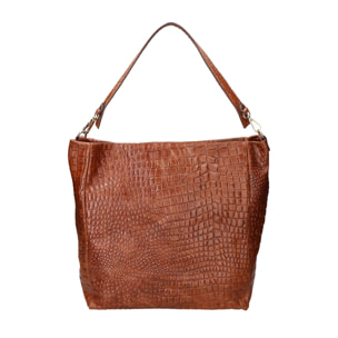Borsa a spalla da donna - Modello Valtera - Vera pelle - 32.0 x 31.0 x 15.0 cm