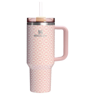 Botella de agua Isotermica - 1,18L - QUENCHER® H2.O FLOWSTATE™ TUMBLER - Peach Whip Sunflower