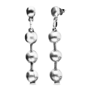 Pendiente PÁLPITO PLATEADO U