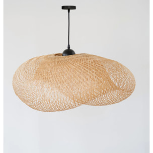 Suspension en bambou naturel D88 cm - Anya
