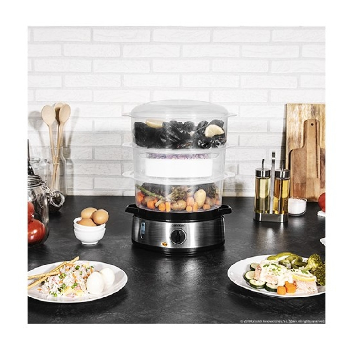 Cecotec Cuit-vapeur Vapovita 3000 Inox