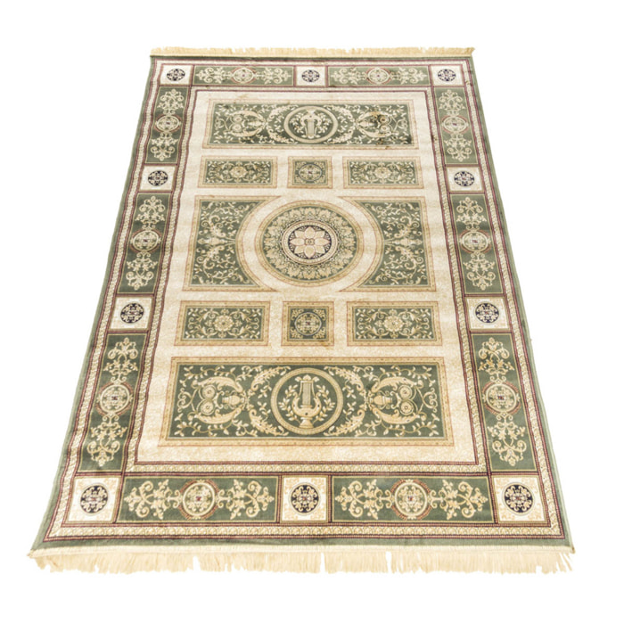 Tappeto Soggiorno Stile Persiano Verde