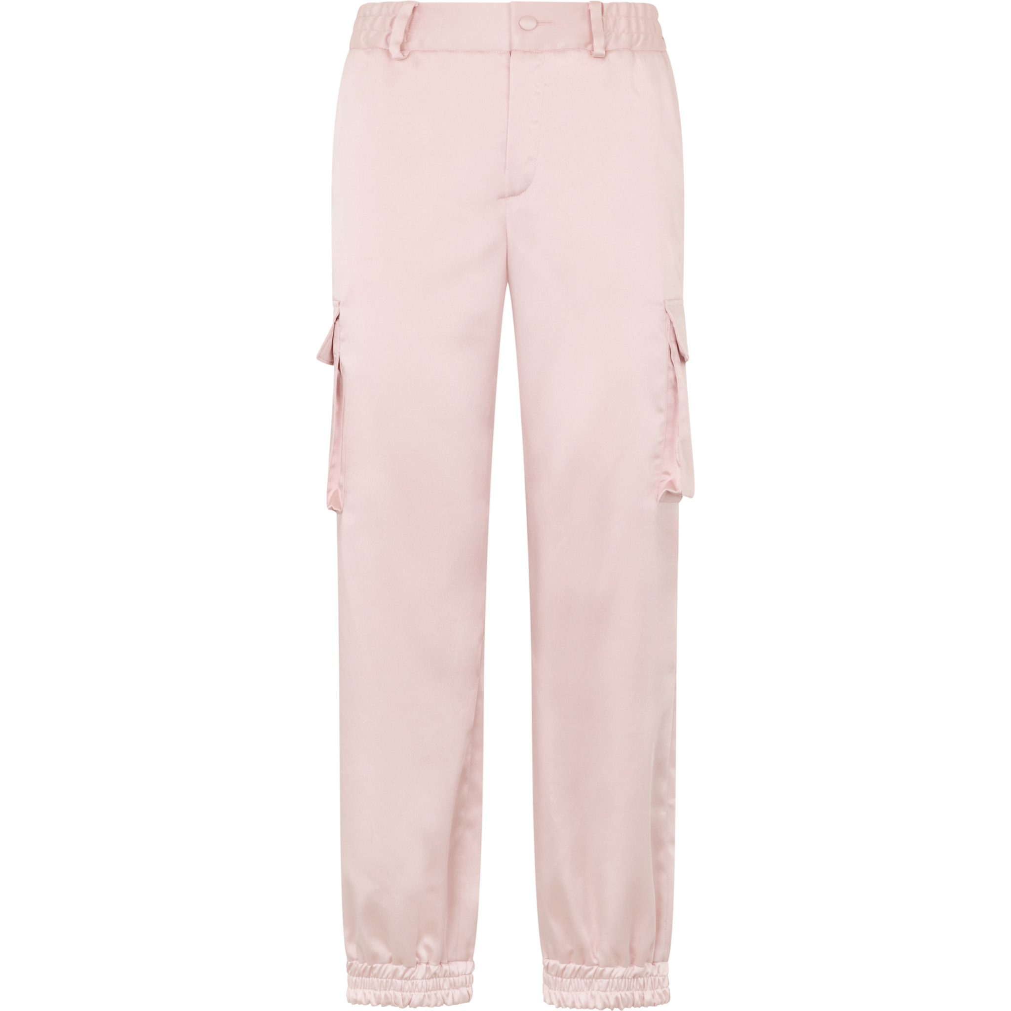 PHILIPP PLEIN Satin Cargo Fit Drawstring Trousers