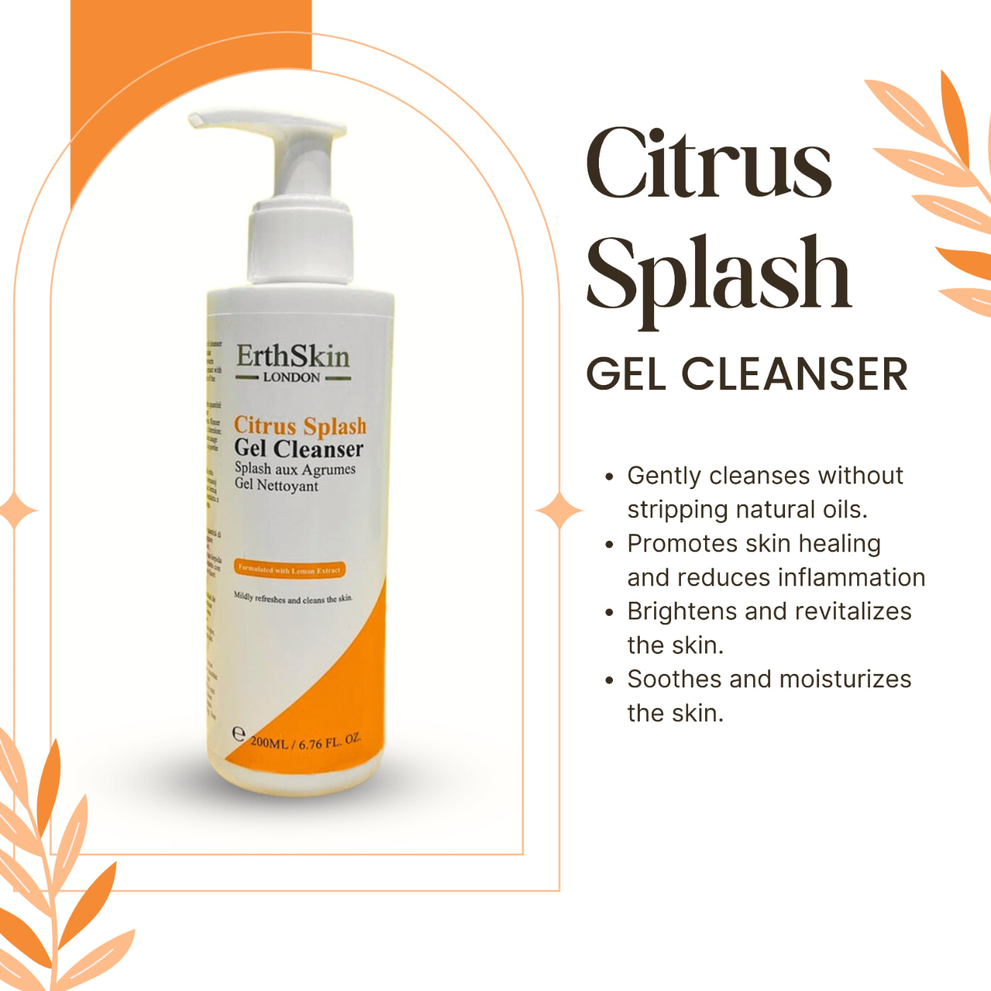 Gel Limpiador Cítrico Splash 200ml