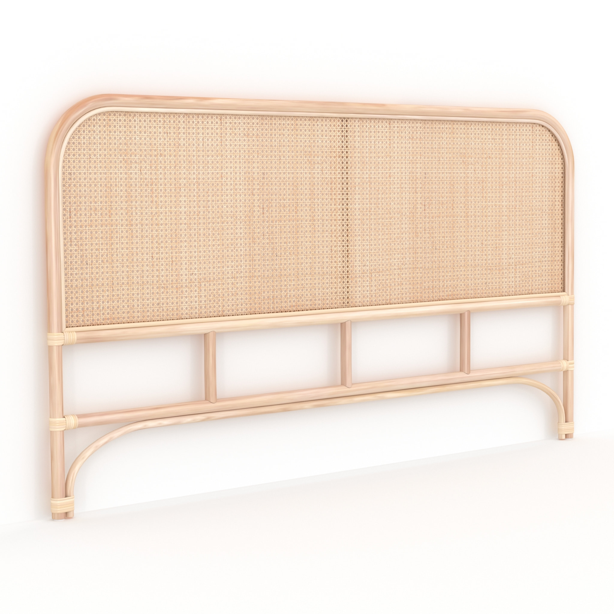 Tête de lit en rotin et cannage 160 cm - Grace