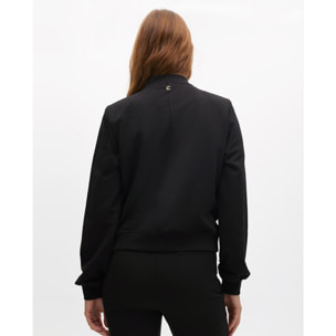 Bomber con dettagli tasche gioiello