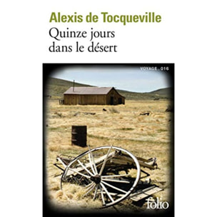 Tocqueville,Alexis de | Quinze jours dans le désert | Livre d'occasion