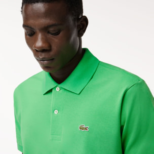 CAMISETA LACOSTE L1212 SHORT SLEEVED RIBBED COLLAR S