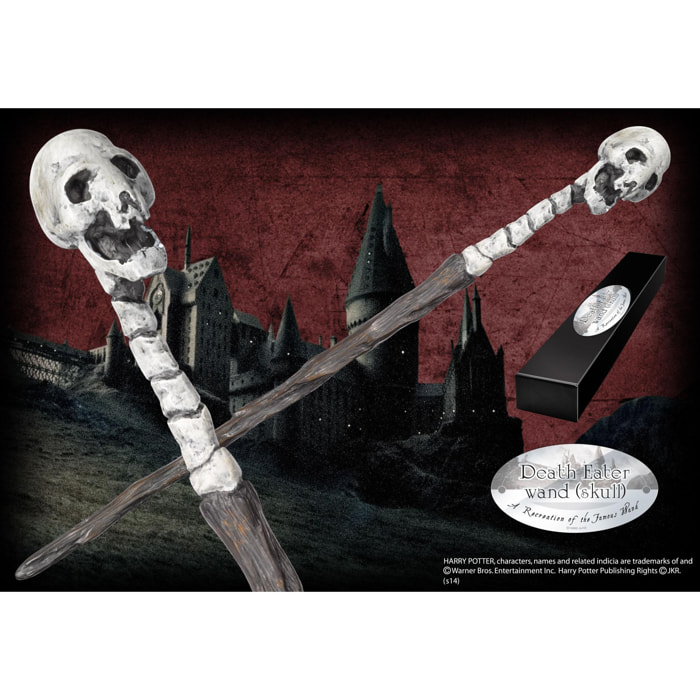 Harry Potter Bacchetta Magica Mangiamorte Character Noble Collection