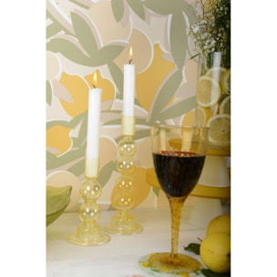 Dessous de verre citron - lot de 6