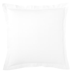 Taie d’oreiller percale de coton made in France - Blanc