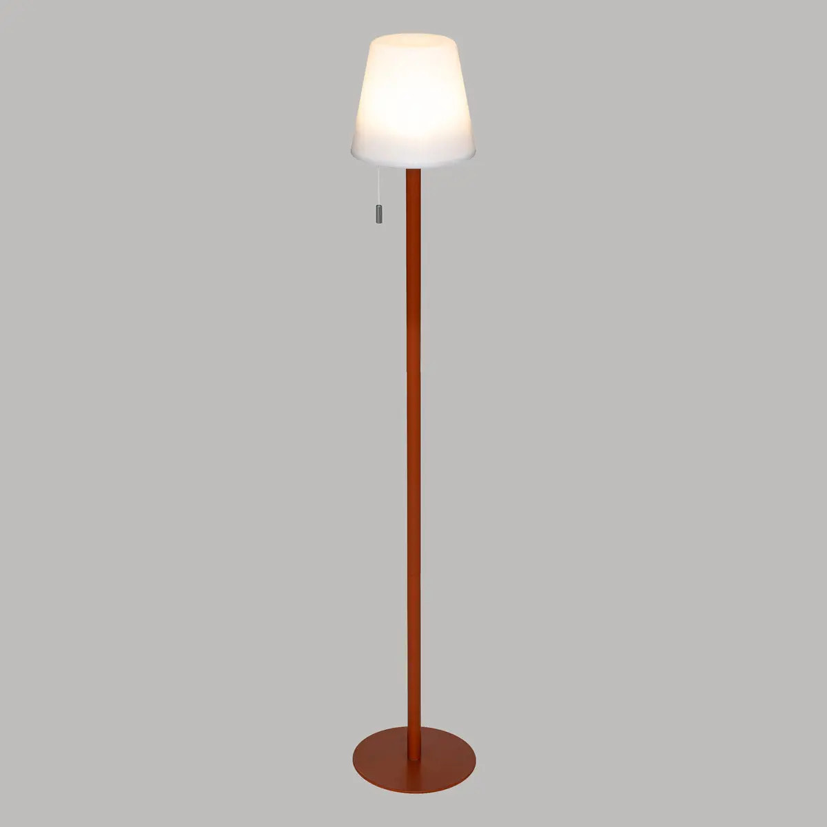 Lampadaire extérieur "Zack" H108cm ambre