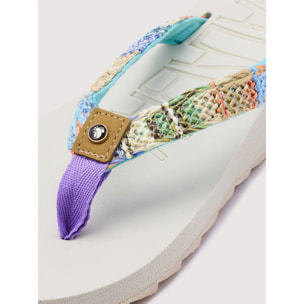 Chancla Cuña Beige - Corona