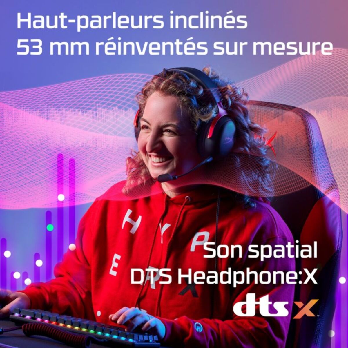 Casque gamer HYPERX Cloud III Black
