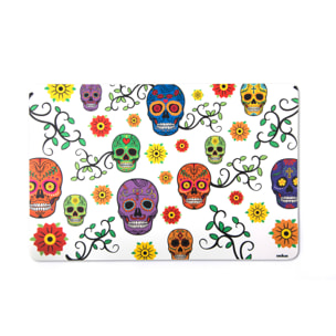 Set 6 tovagliette rettangolari Excelsa – Calavera, Polipropilene Multicolore