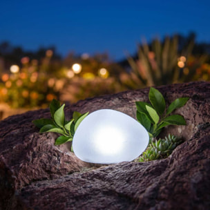 Décoration galet solaire SOLENZARA D16CM