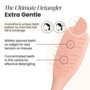 The Ultimate Detangler Extra Gentle - Brosse à Cheveux Saffron