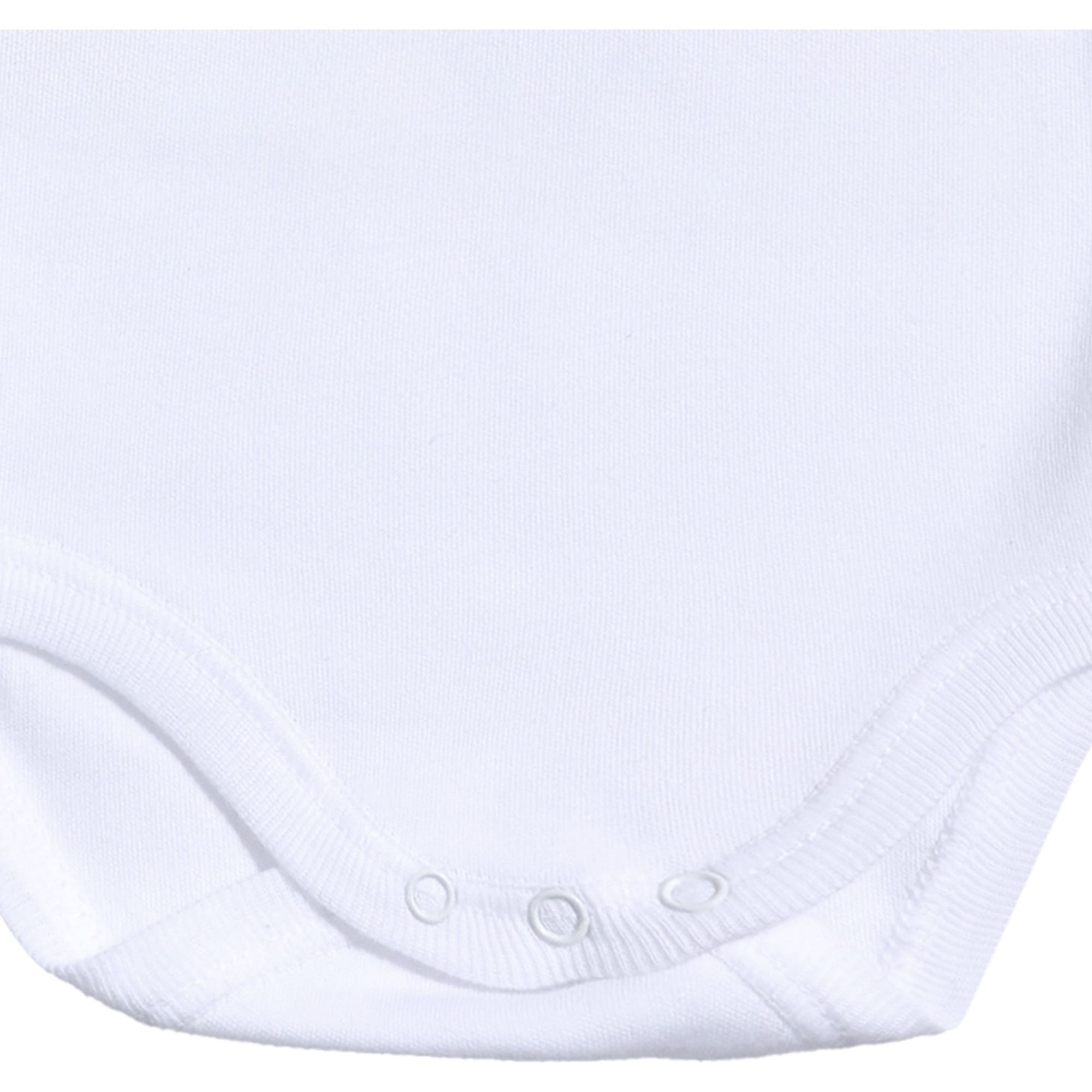 Body bebé manga larga cuello polo piqué