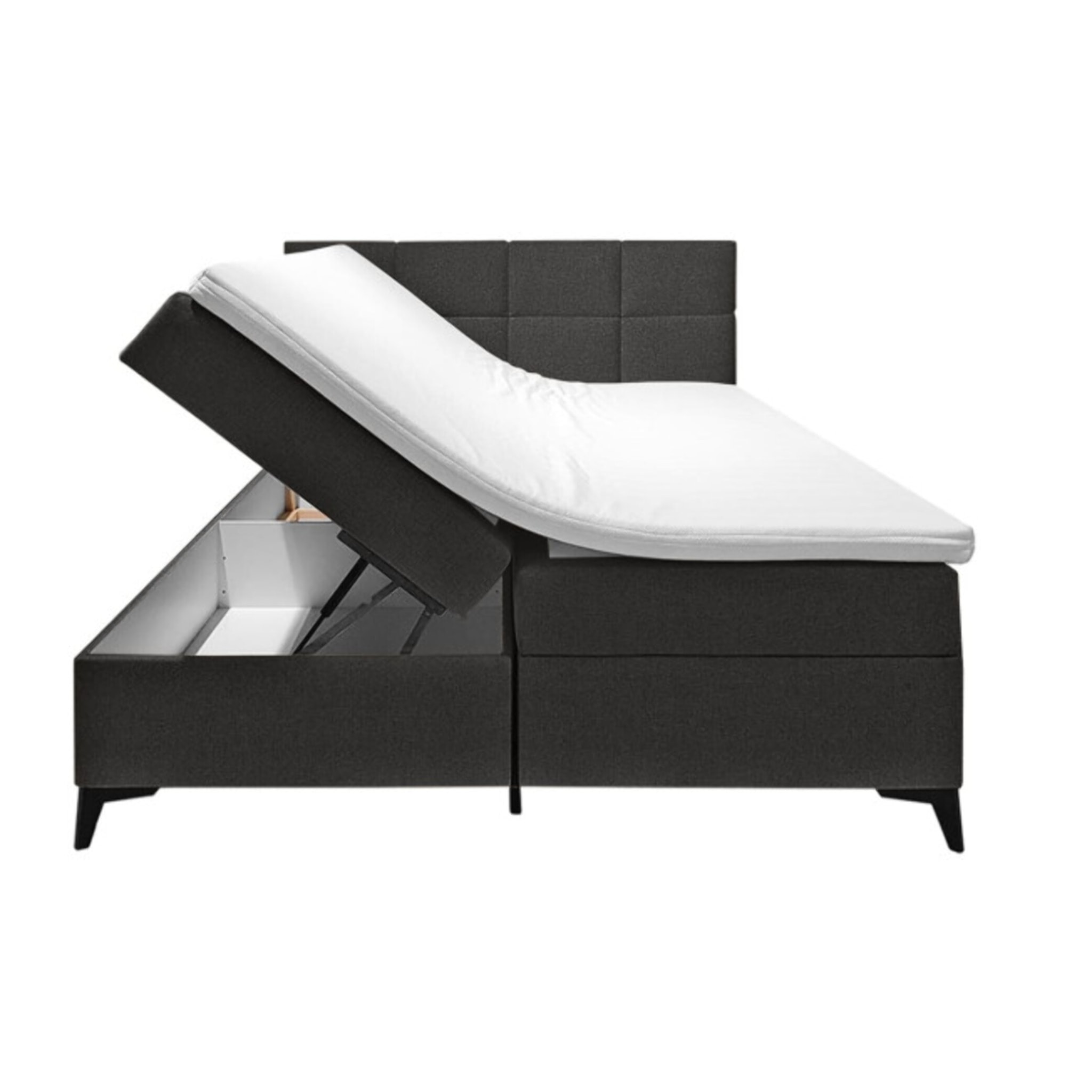 Lit boxspring 160x200 avec coffre - TRESSERVE