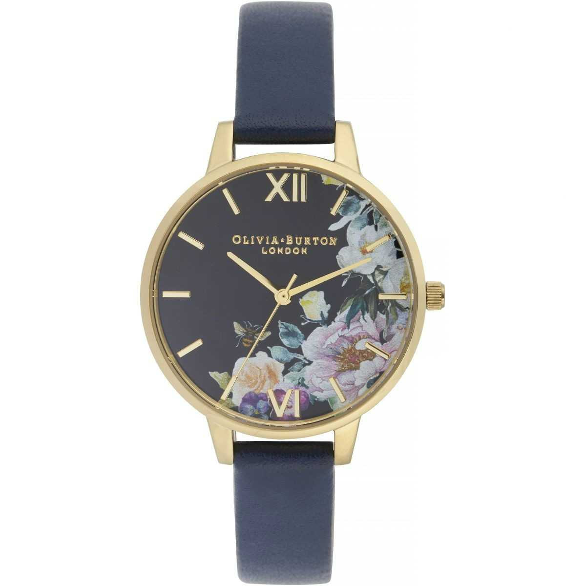 Reloj Olivia Burton OB16EG113 Mujer Analogico Cuarzo con Correa de Piel sintetica