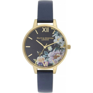 Reloj Olivia Burton OB16EG113 Mujer Analogico Cuarzo con Correa de Piel sintetica
