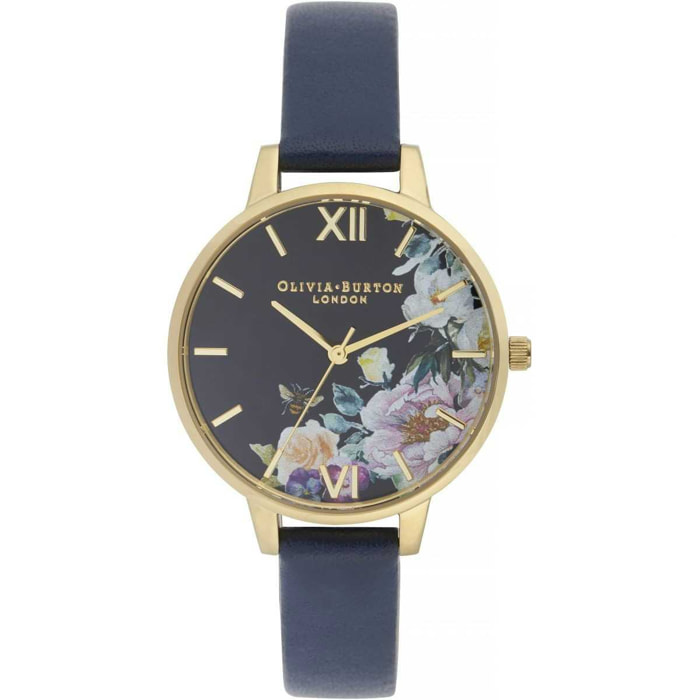 Reloj Olivia Burton OB16EG113 Mujer Analogico Cuarzo con Correa de Piel sintetica