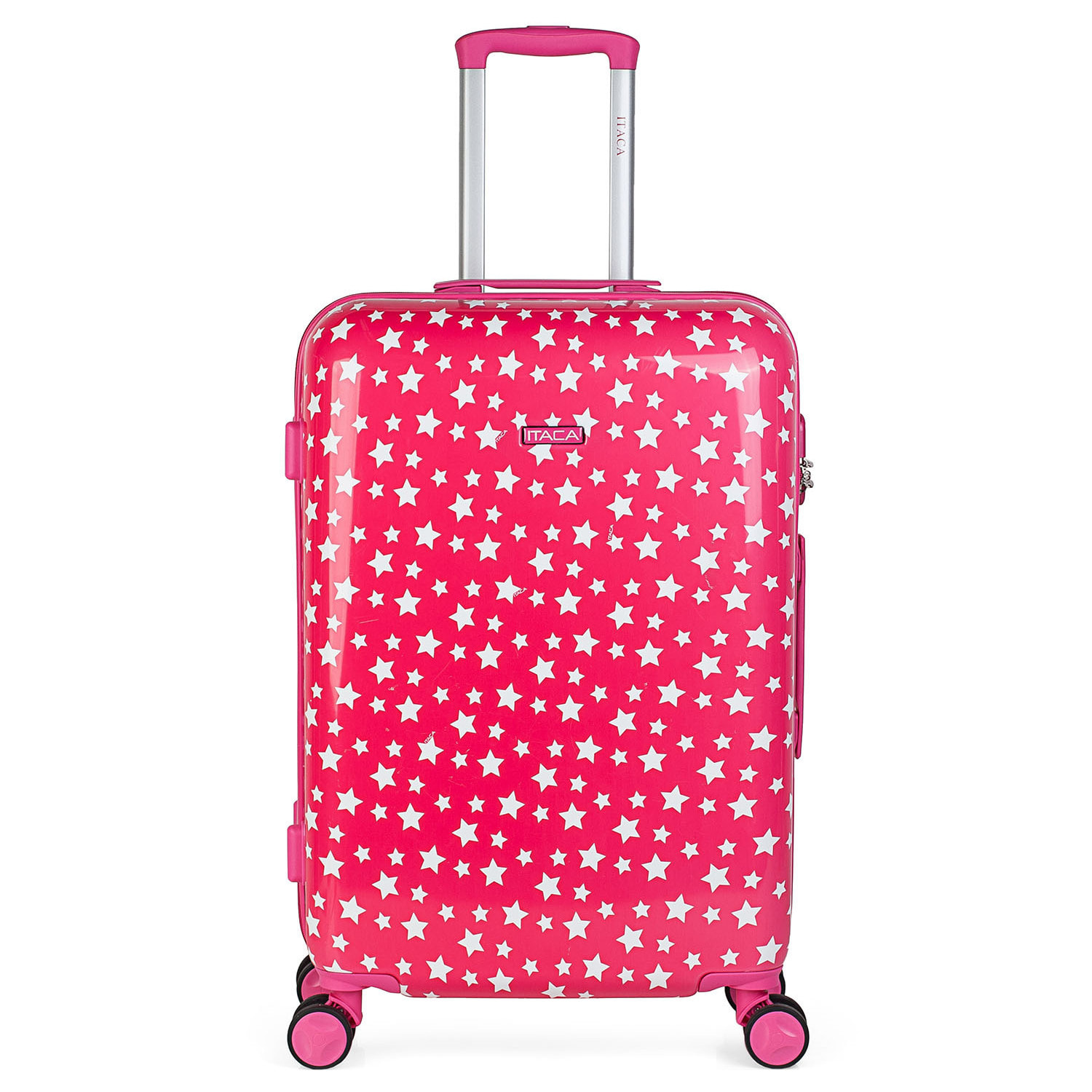 Juego De Maletas Pc Itaca Stars Fucsia