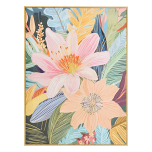 Toile imprimée encadrée Daisy 58x78cm