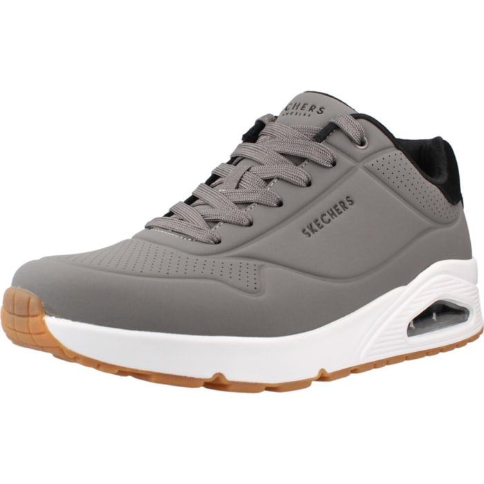 Sneakers De  Hombre Uno - Suited On Air Gris