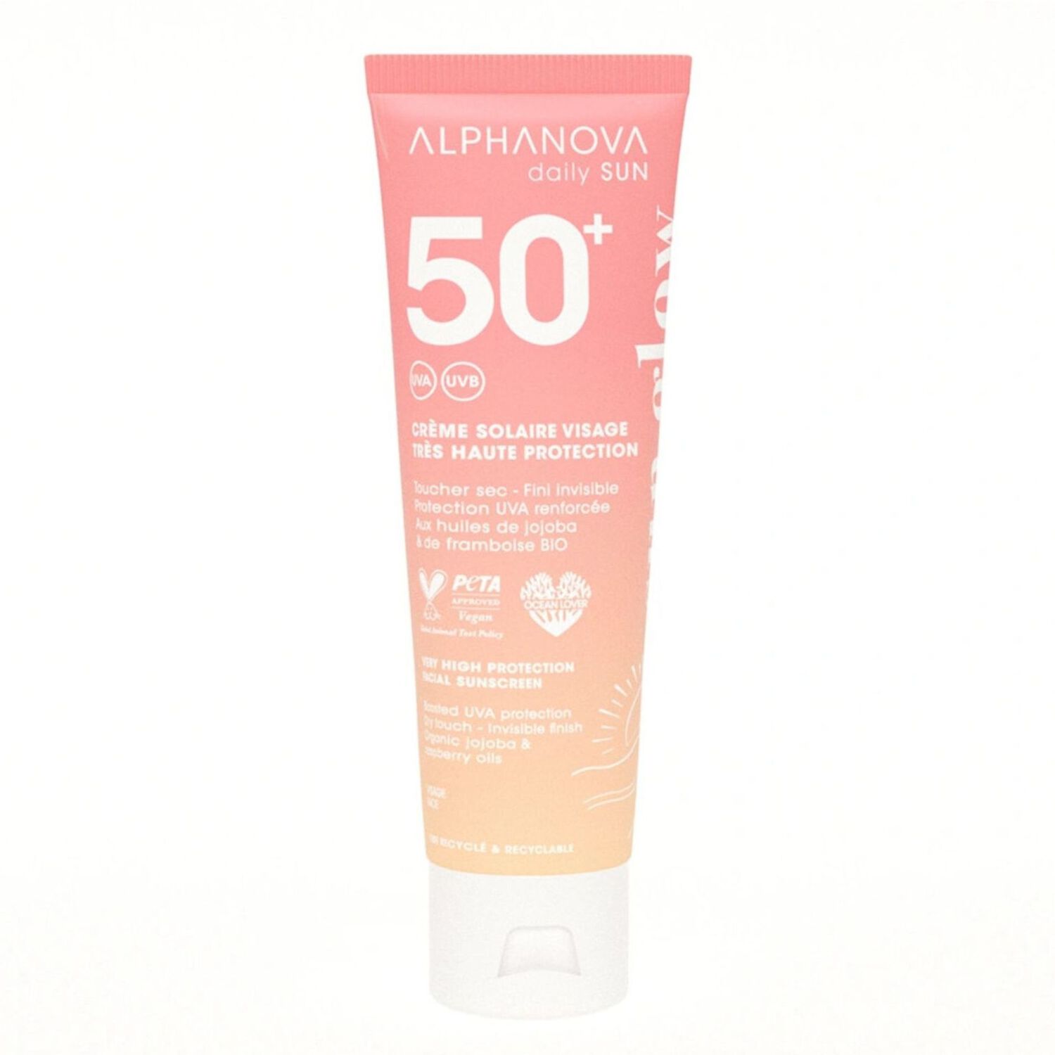 Sun Glow - Crème Solaire Visage SPF 50+