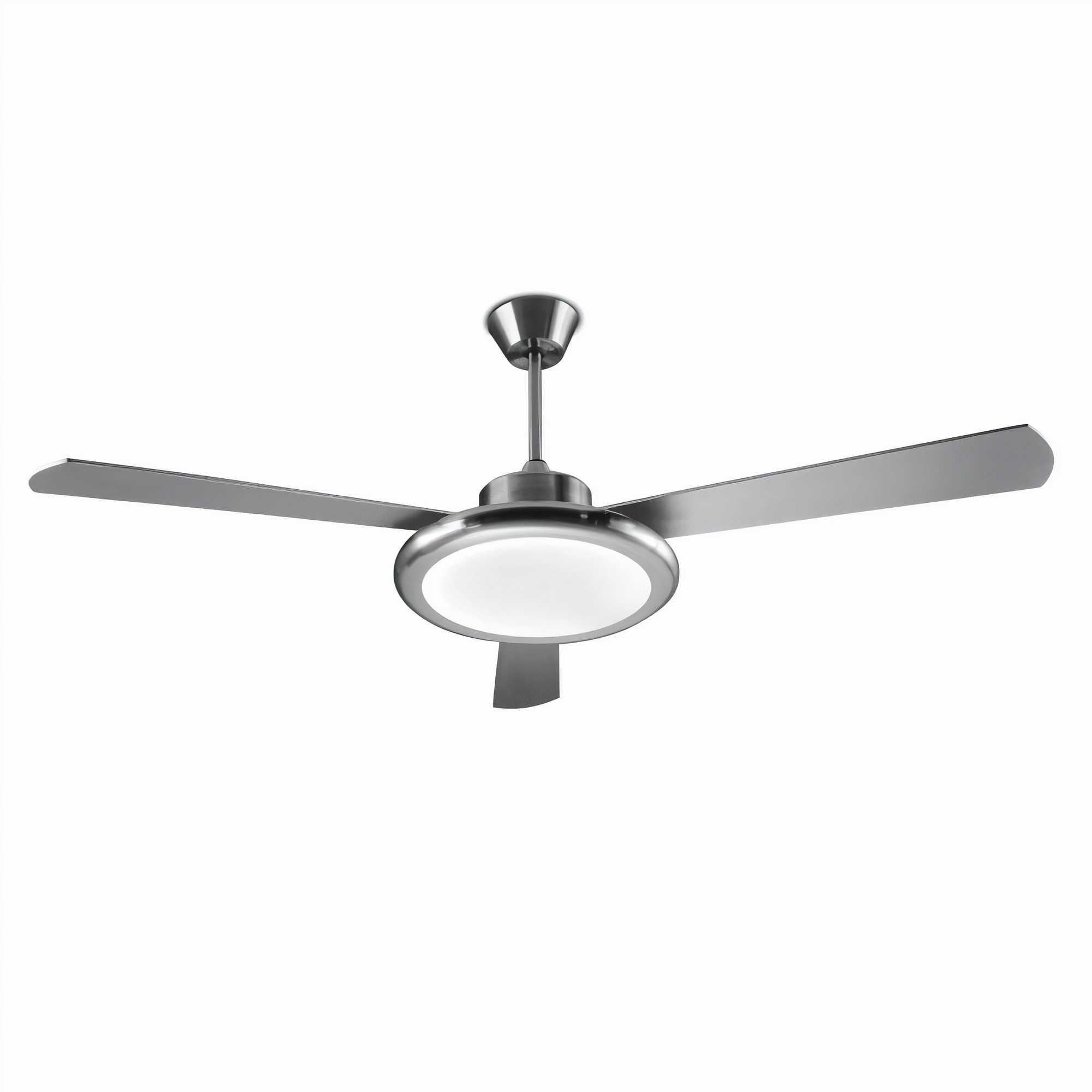 Forlight Ventilador de techo ip20 bahia led 24.4w blanco cálido - 3000k on-off níquel satinado w